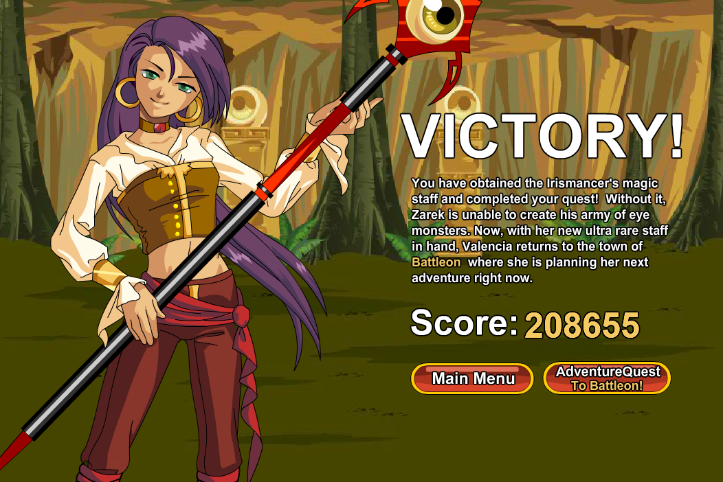 Valencia Surehunter: Staff of the Irismancer