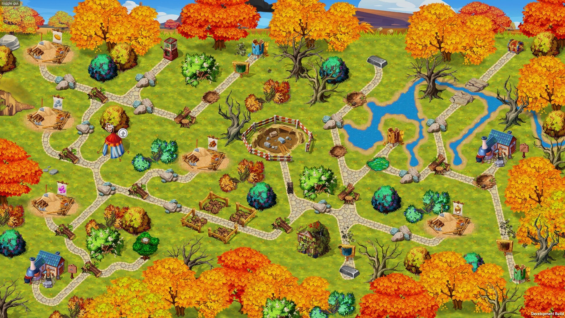 Gnomes Garden: Black Stones