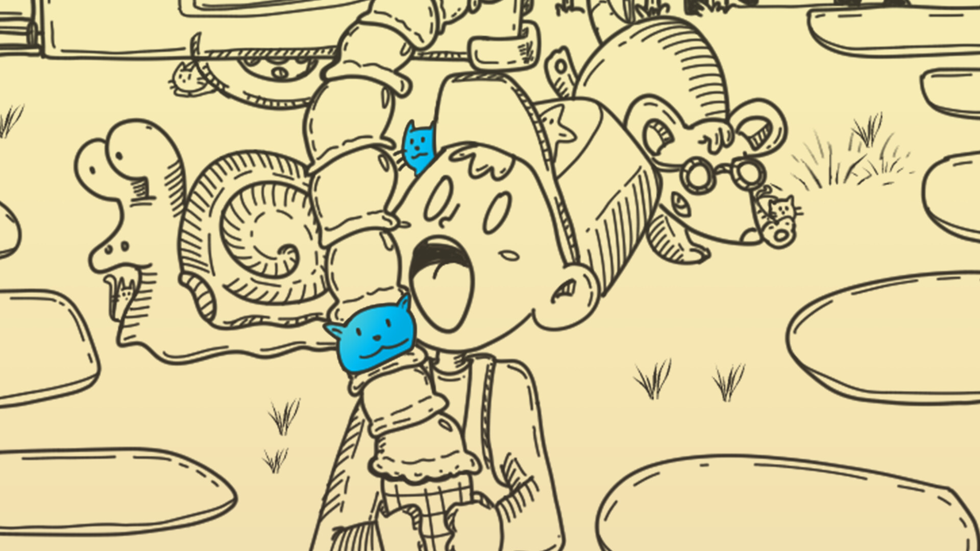 Hidden Cats: Ice Cream Day