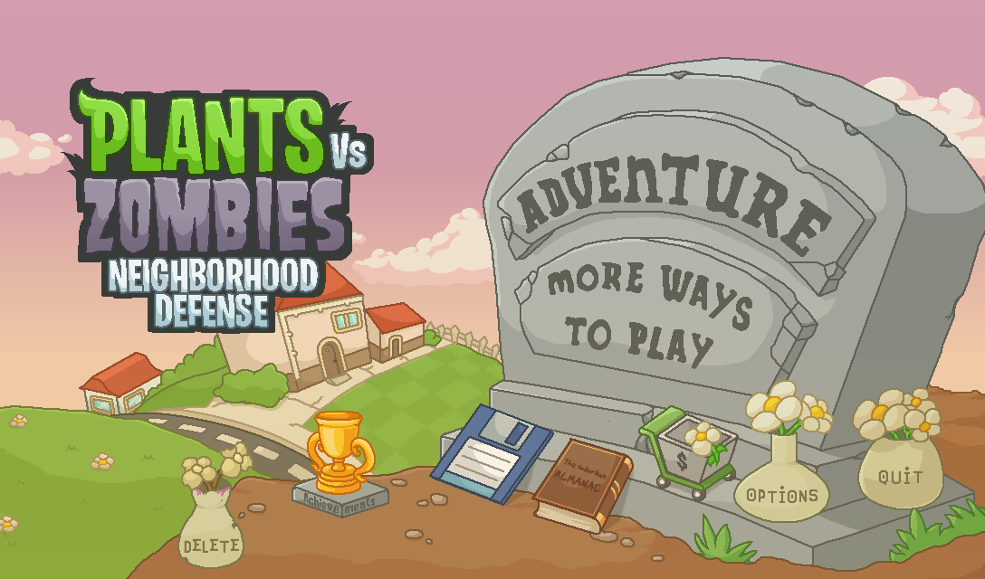 Plants vs Zombies: Neighborhood Defense