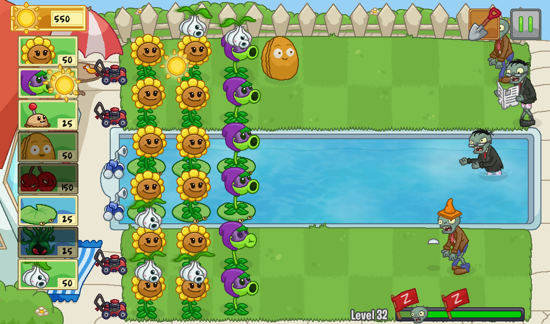 Plants vs Zombies: Neighborhood Defense