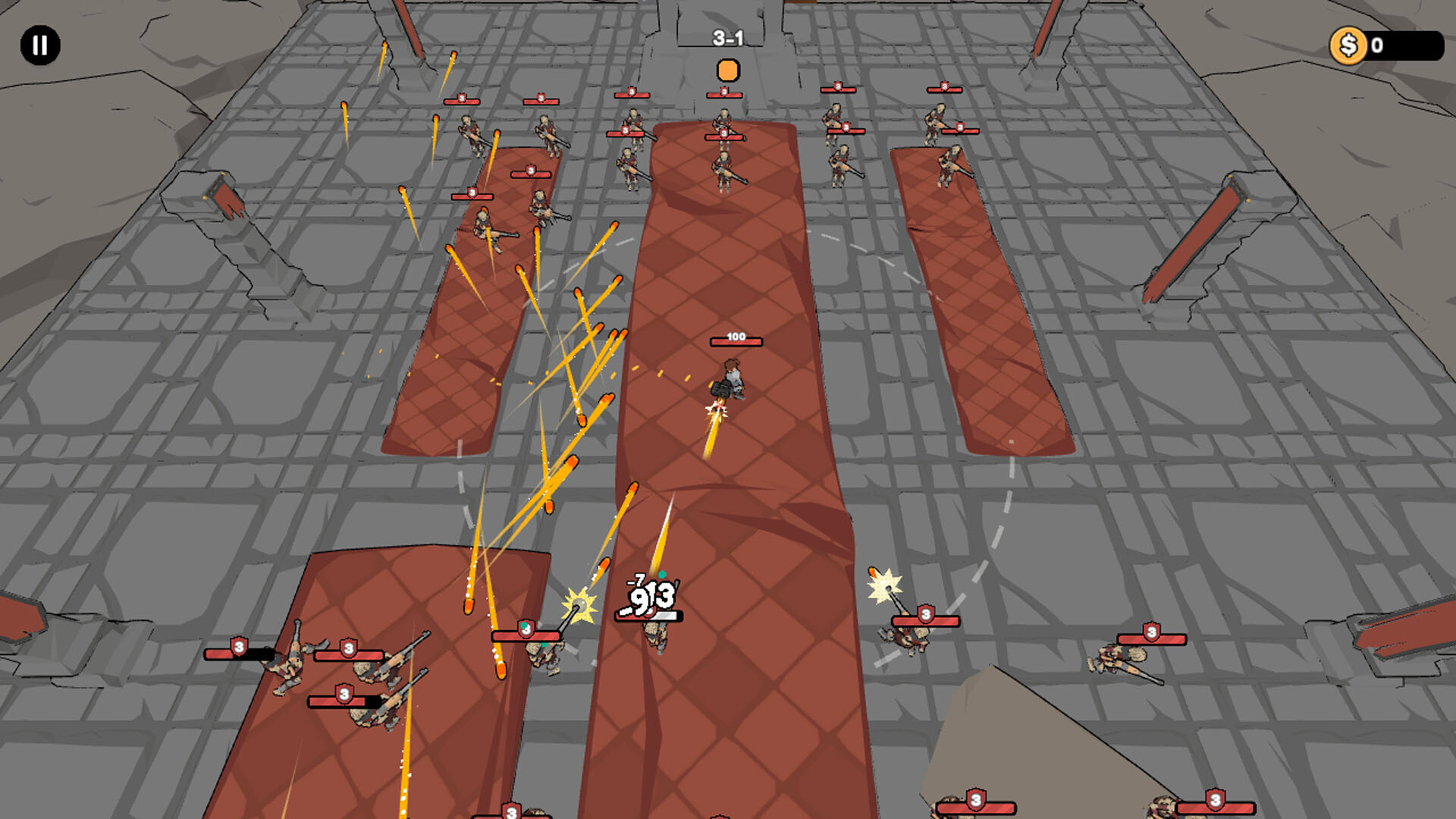 Just Move Fall Dungeon Endless Abyss