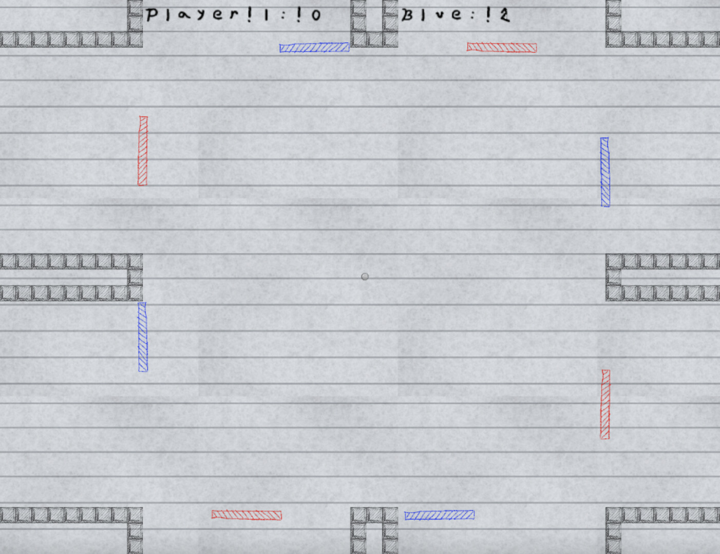 The Paper Arcade: Pong