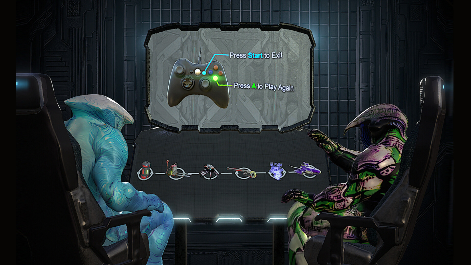 Space Alien Hangar