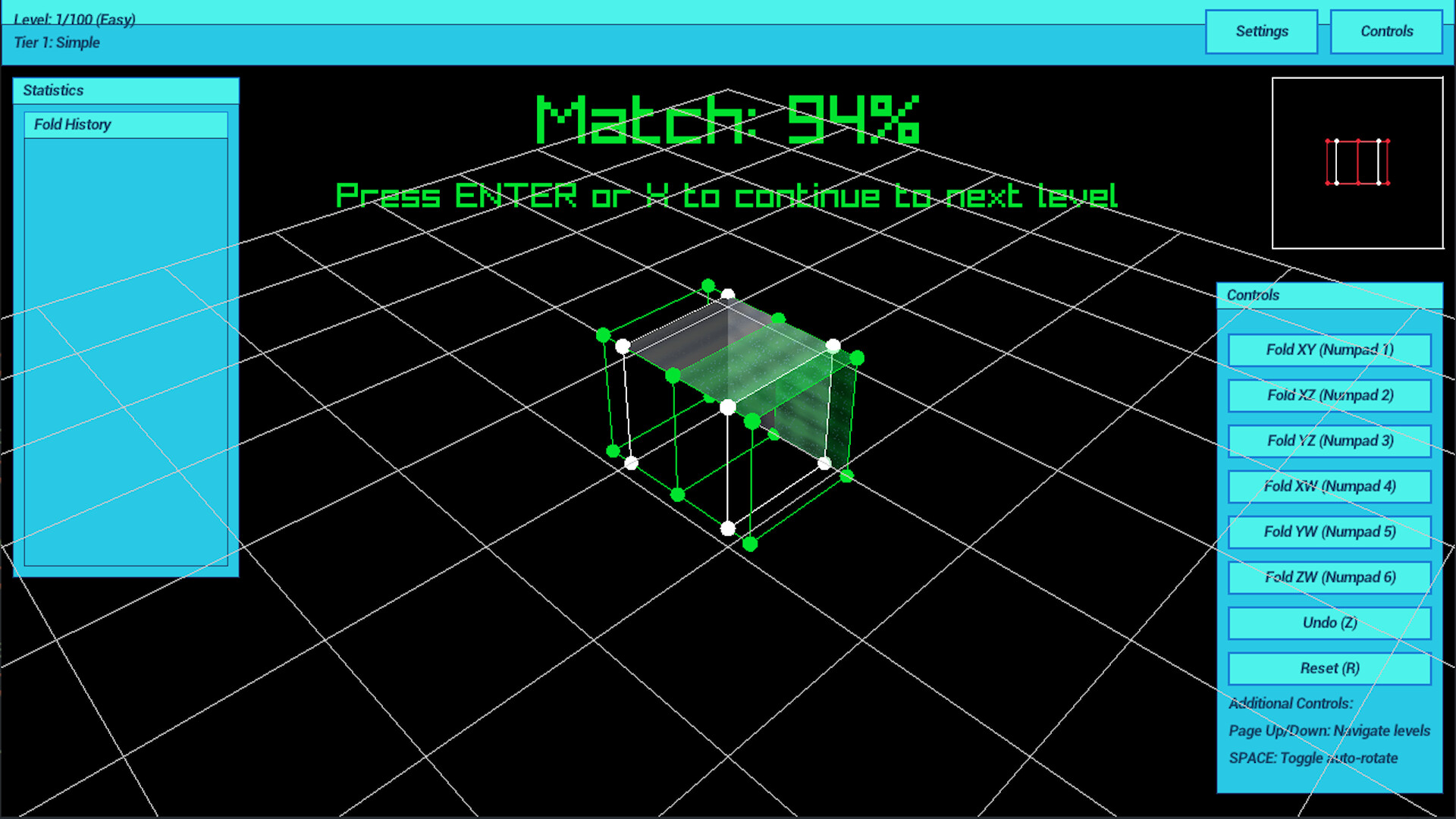 Dimensional Fold