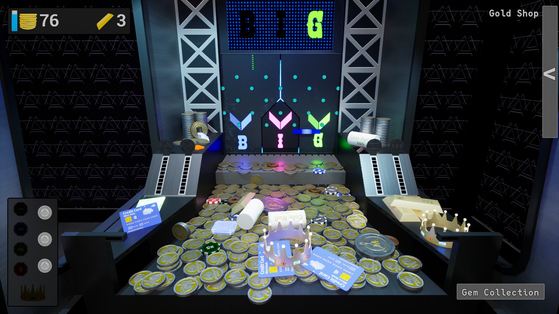 Coin Pusher Reloaded