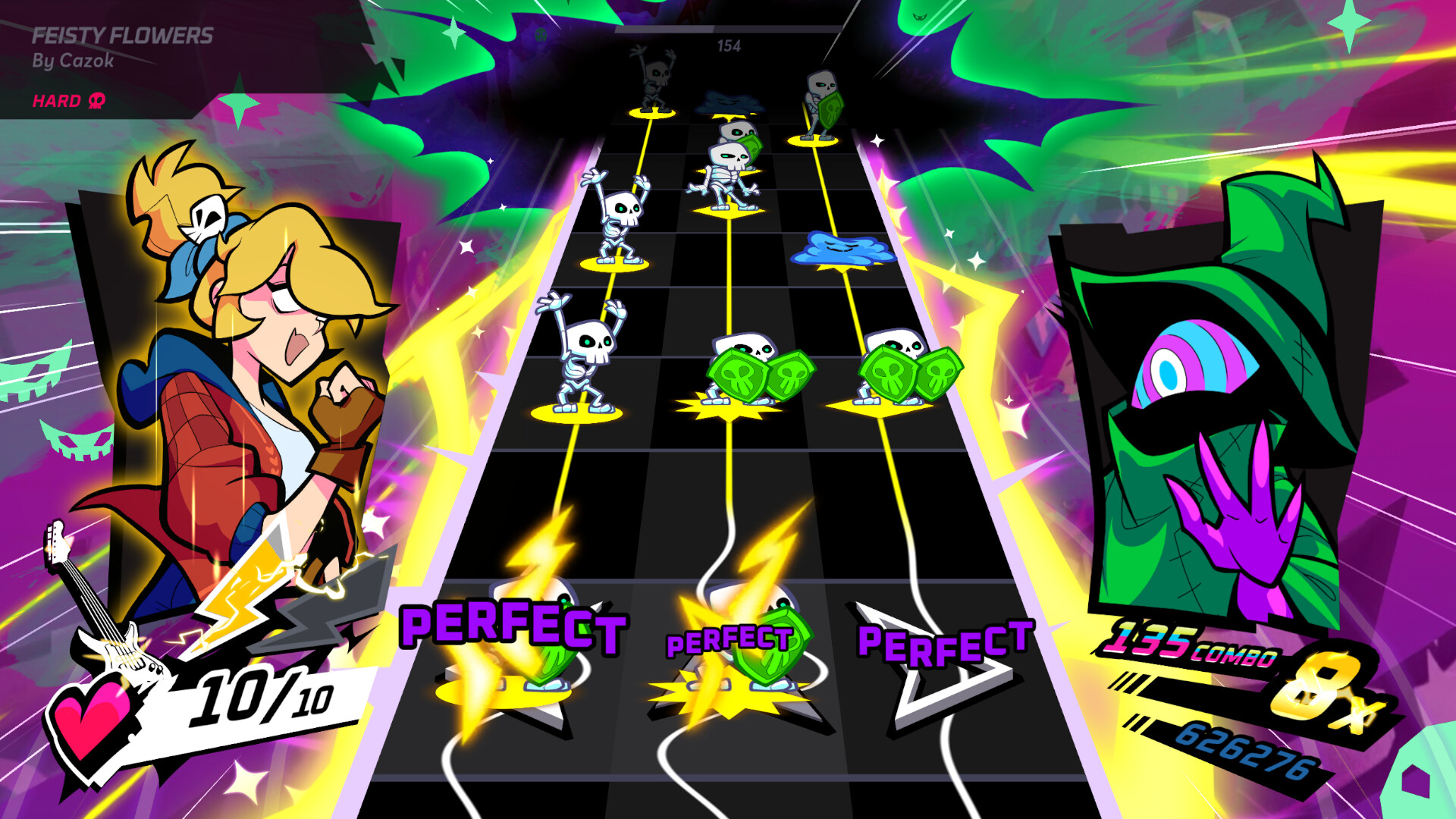 Rift of the NecroDancer: Everhood – “Feisty Flowers”