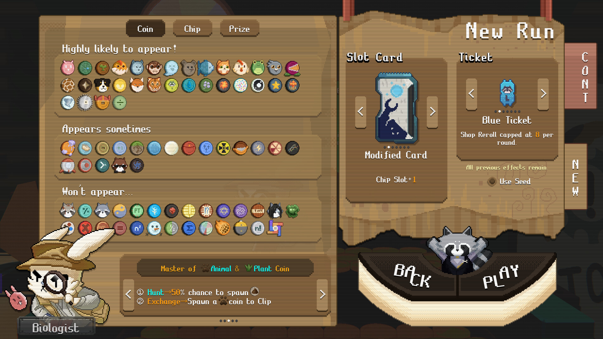 Raccoin: Coin Pusher Roguelike