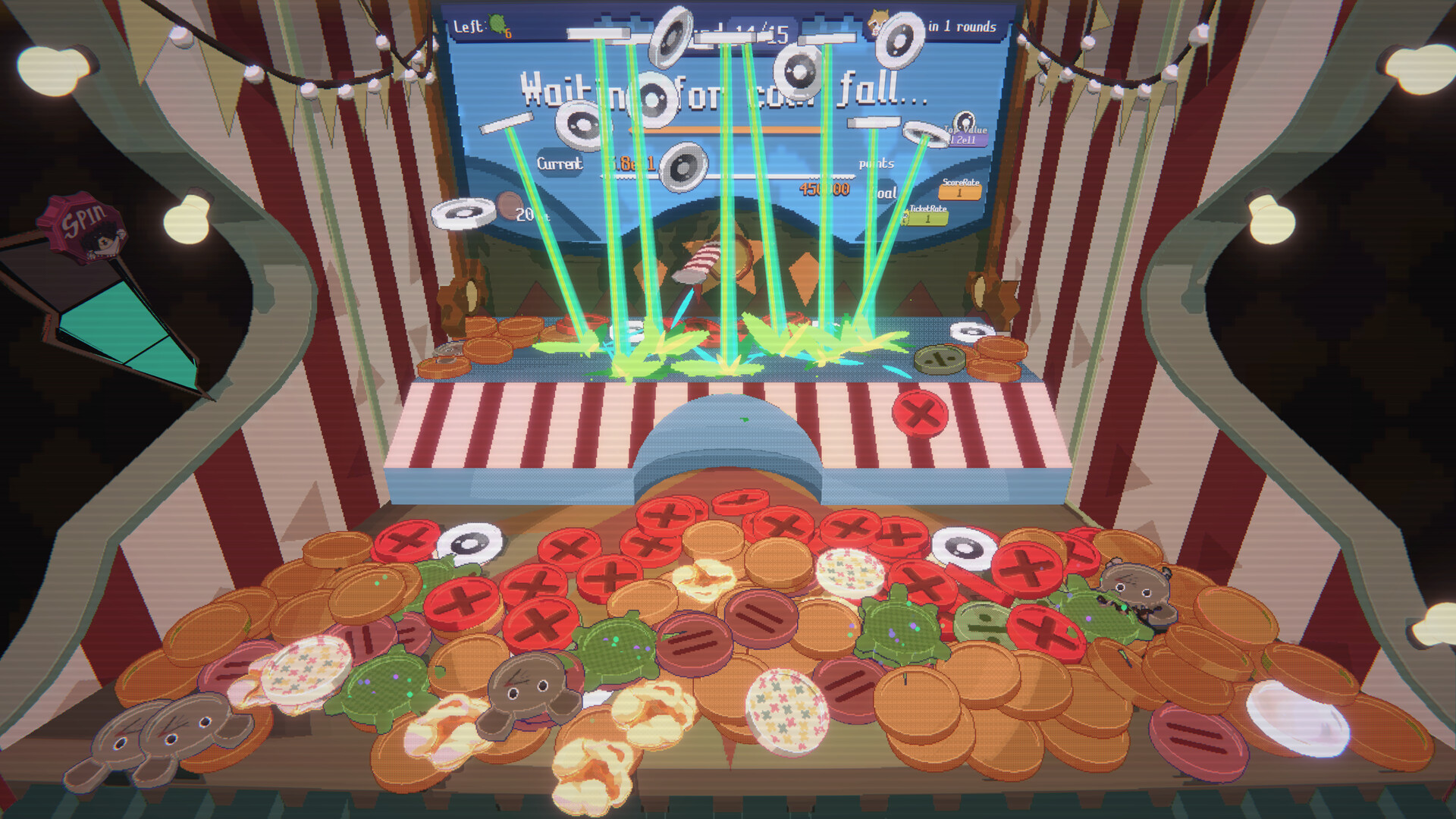 Raccoin: Coin Pusher Roguelike