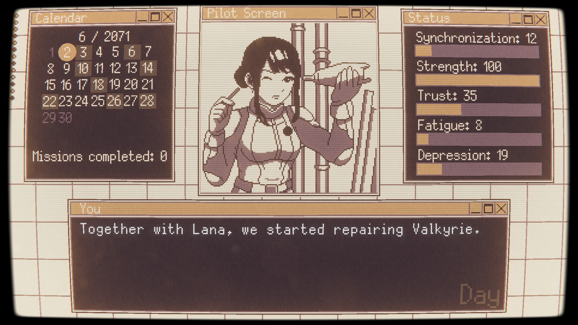 Valkyrie Iteration: Mecha Pilot Raising Pocket Simulator