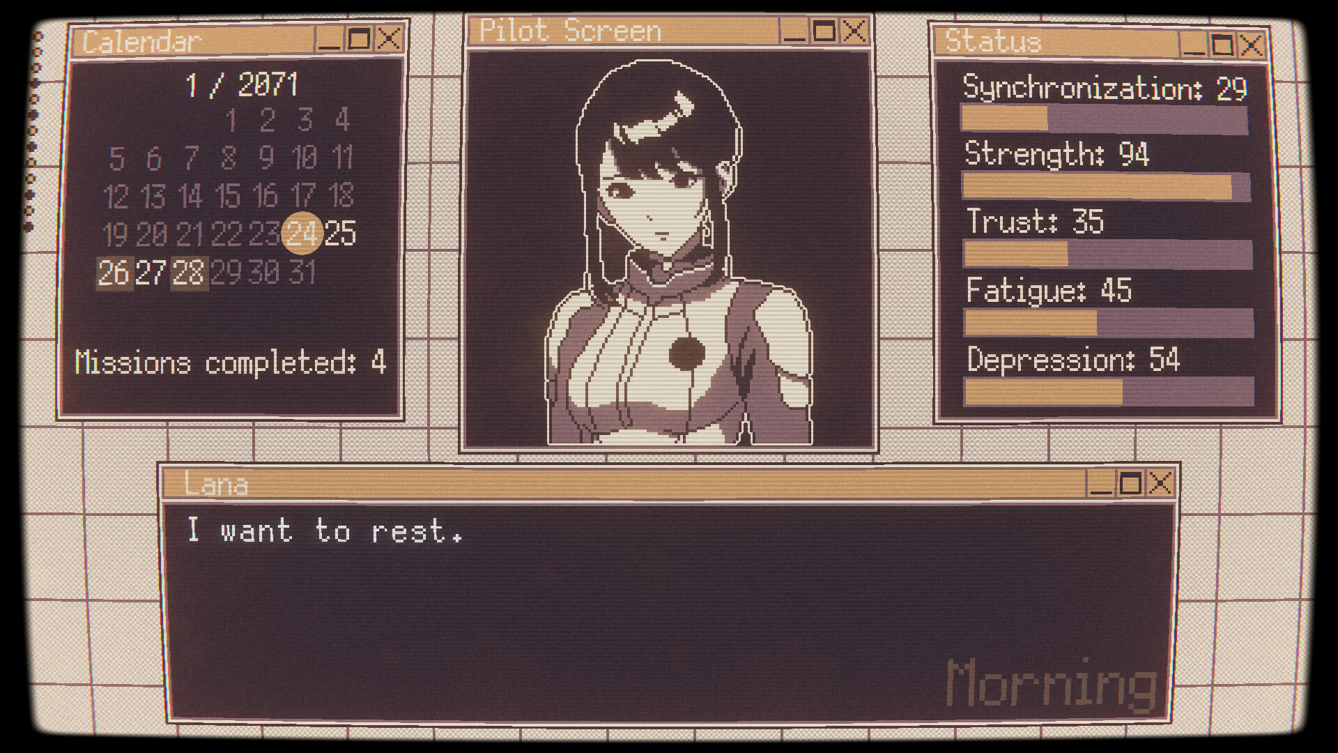 Valkyrie Iteration: Mecha Pilot Raising Pocket Simulator