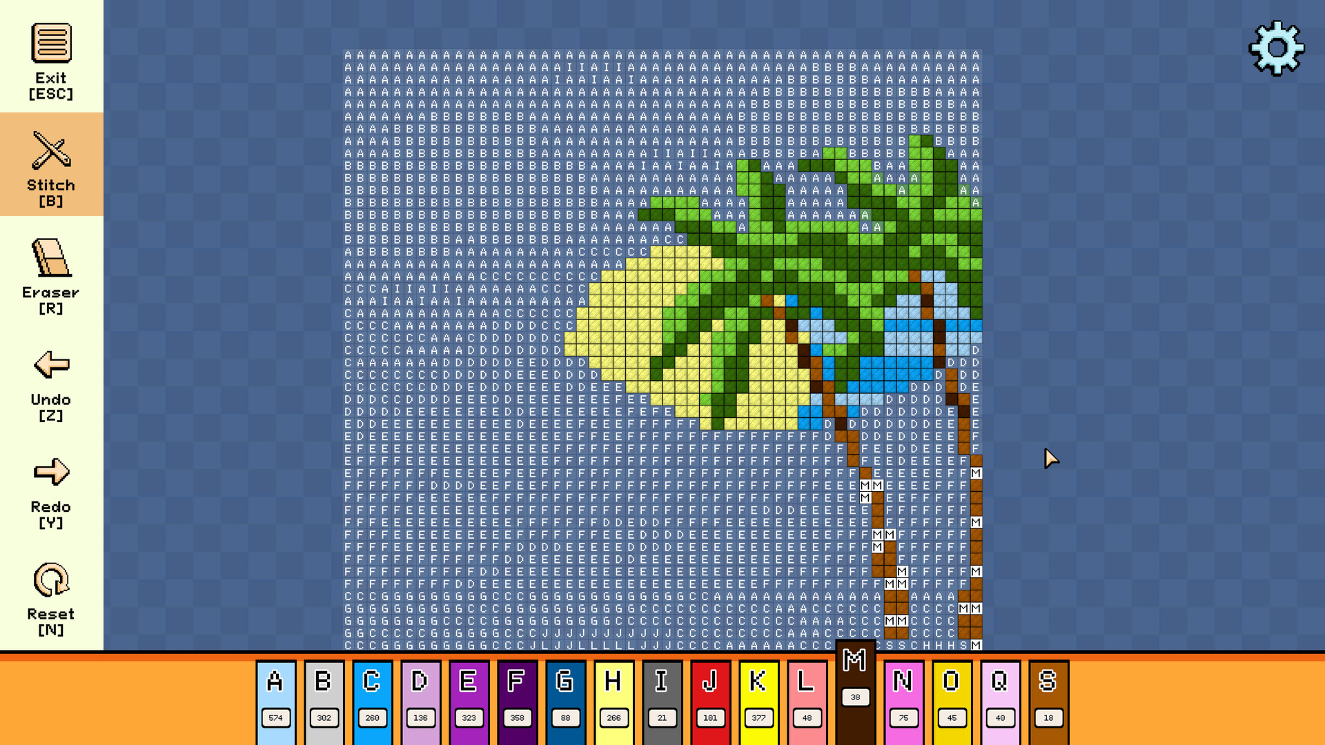 Pixel Cross Stitch: Color by Number – Summer Pack 3