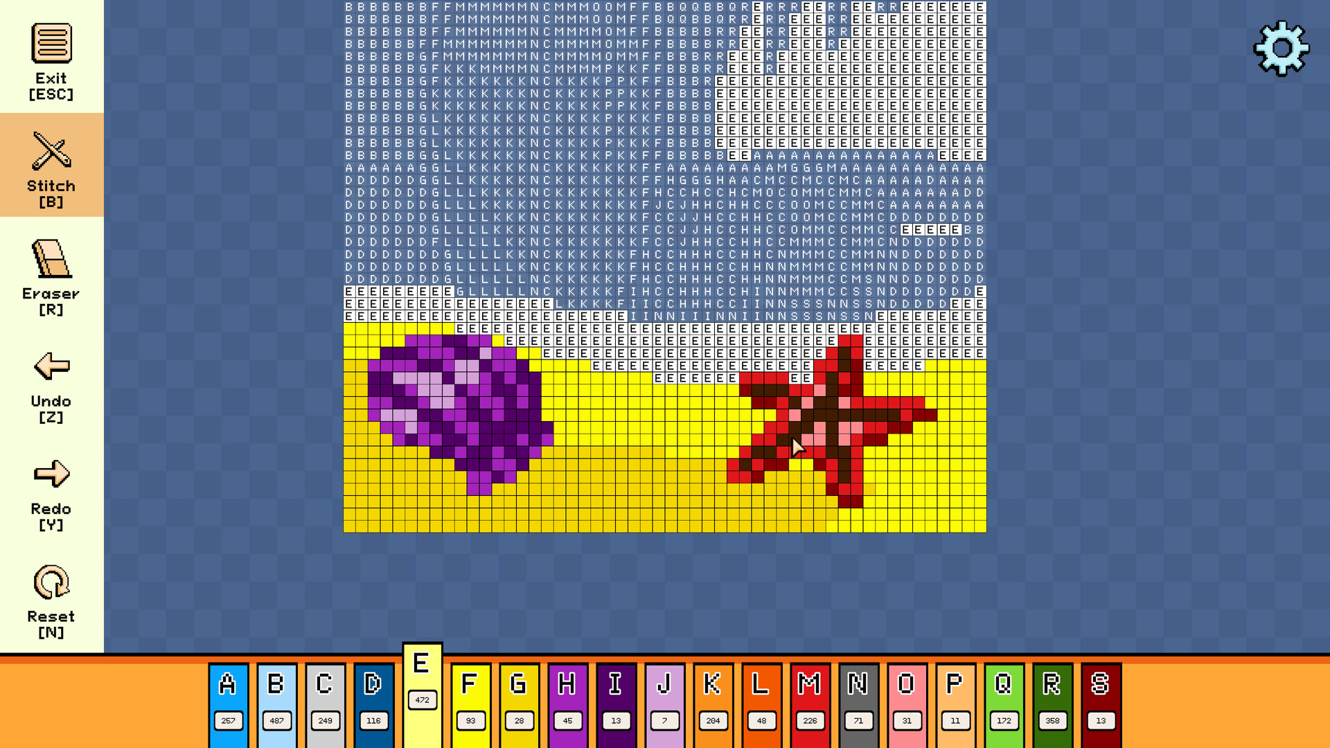 Pixel Cross Stitch: Color by Number – Summer Pack 3