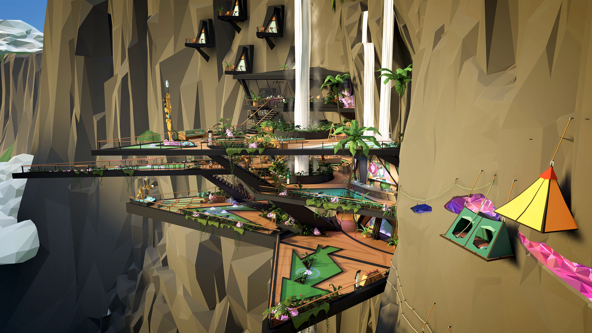 Walkabout Mini Golf: Crystal Lair