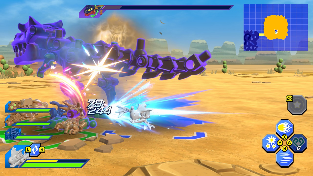 HoneHone Zaurus X: Chou Gattai! Build &amp; Battle