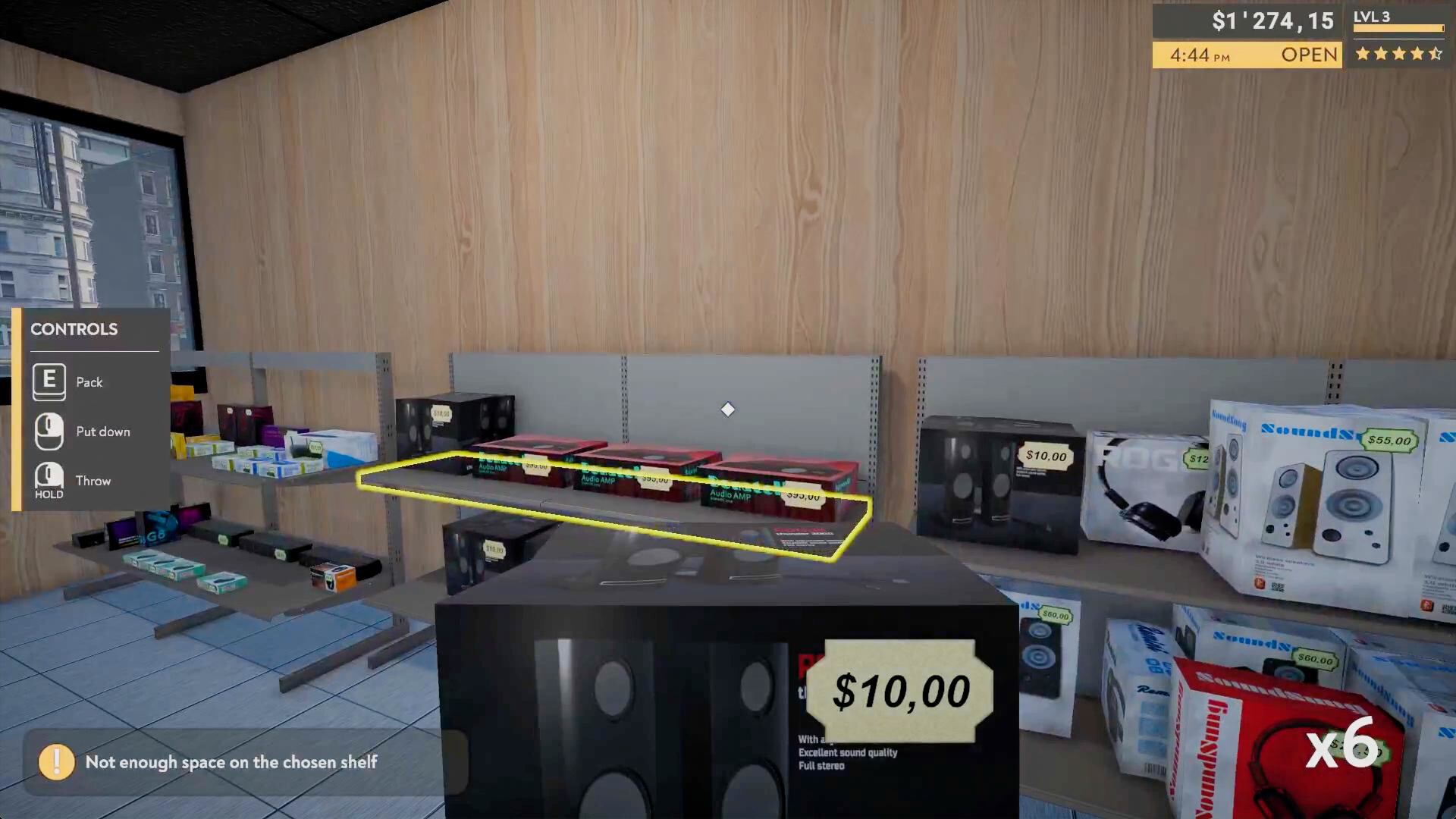 Returns Outlet Simulator