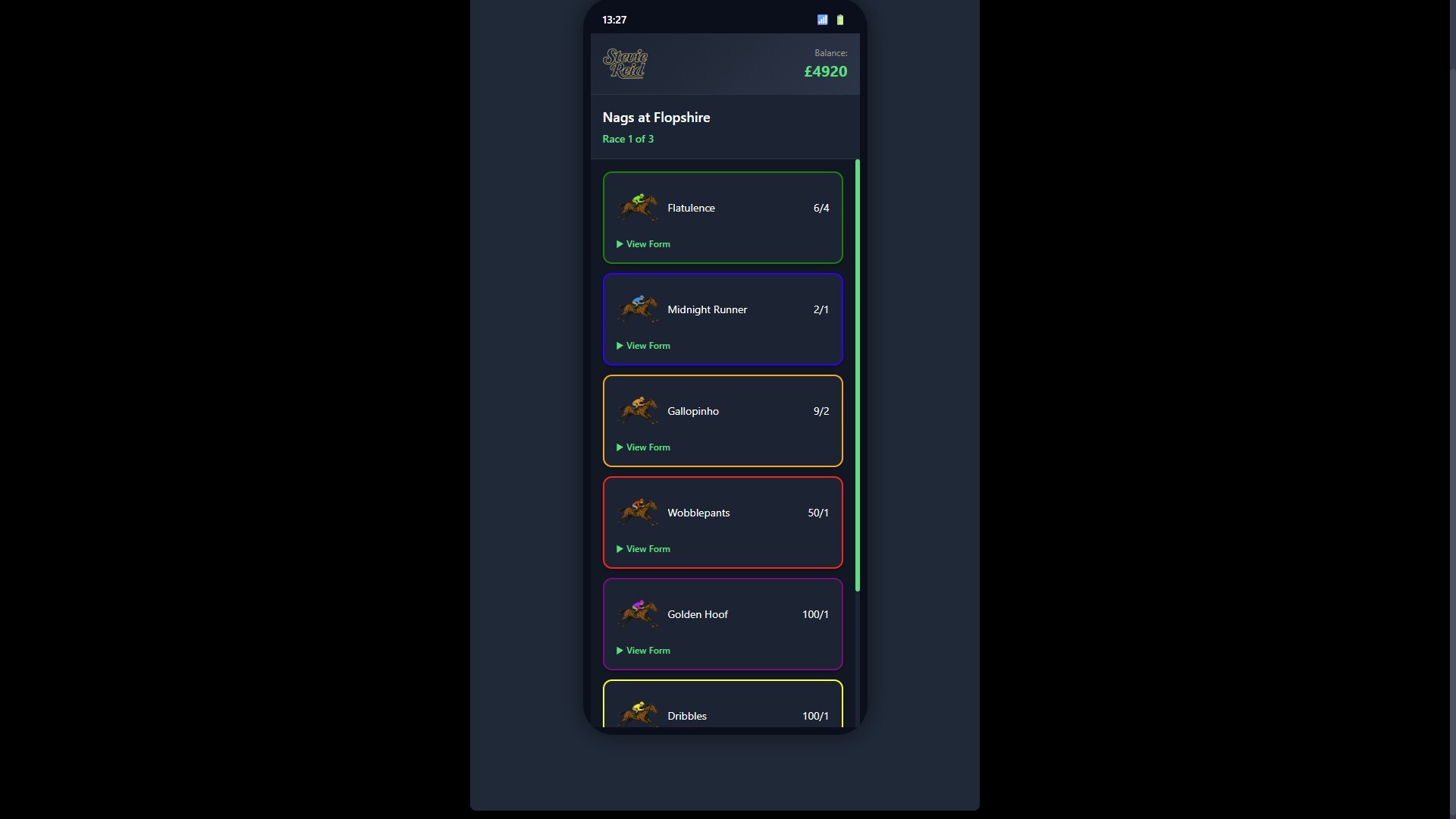 Sunday League Manager: Horse &amp; Spoon