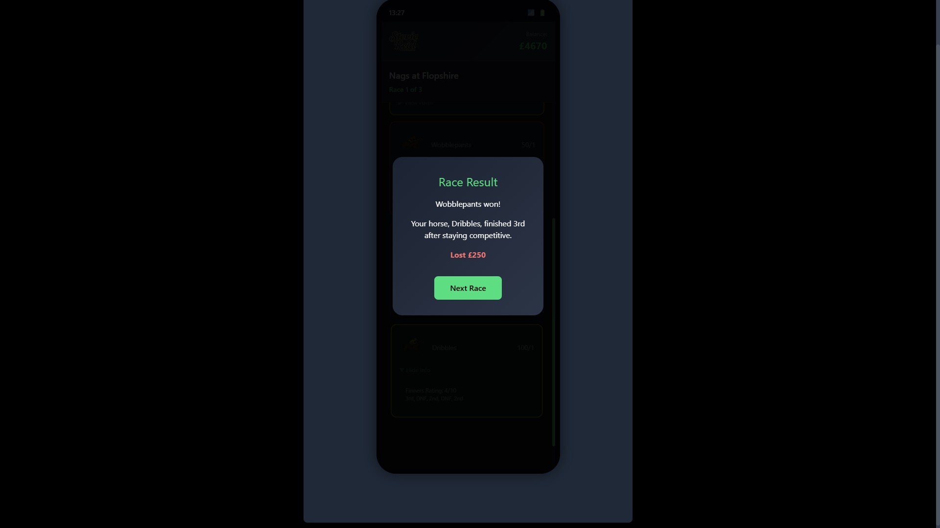 Sunday League Manager: Horse &amp; Spoon