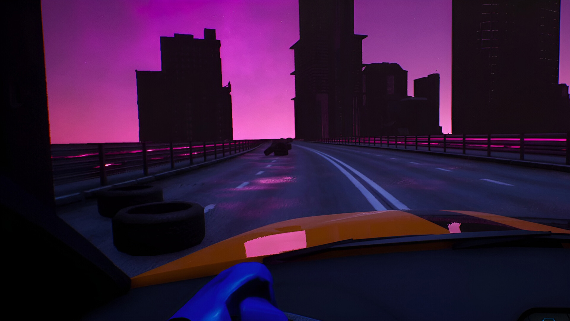 Synthwave Burnout VR