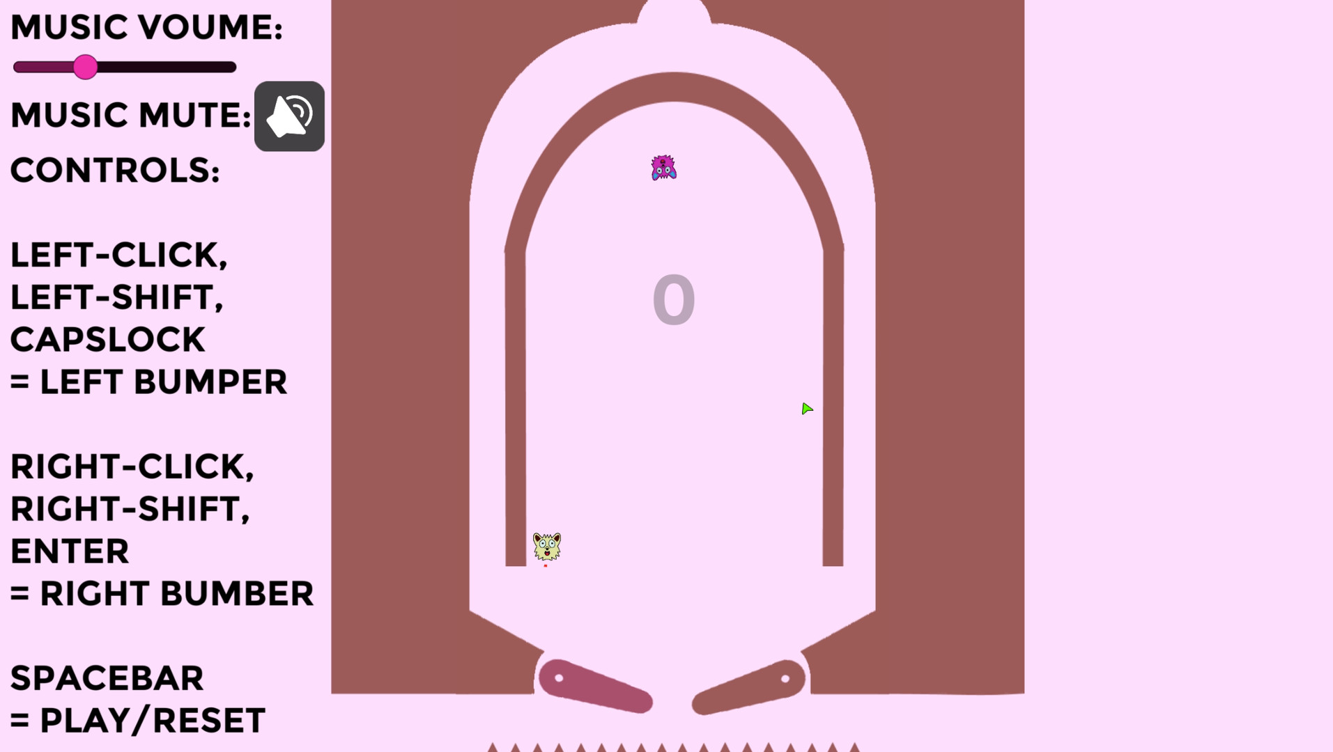 Endless Furry Pinball 2D