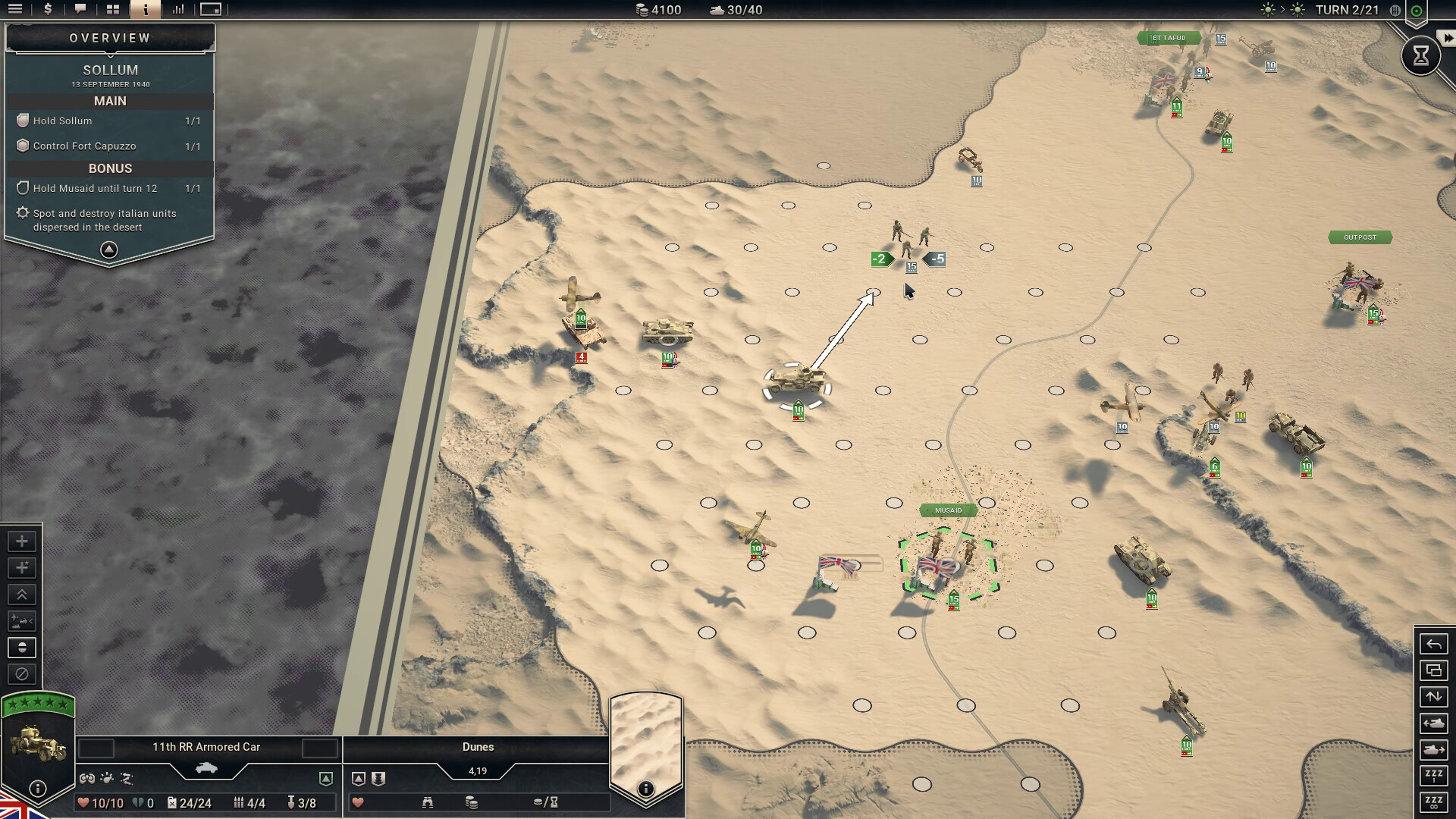 Panzer Corps 2: Frontlines – Cyrenaica