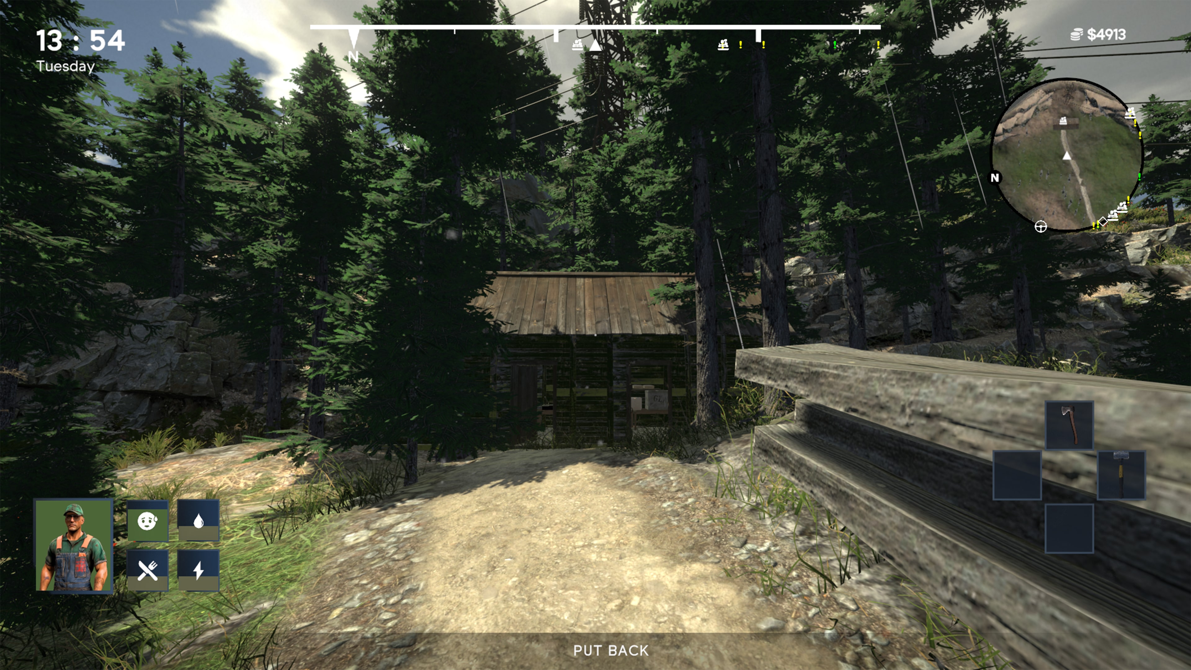 Scandinavian Cottage Survival Simulator