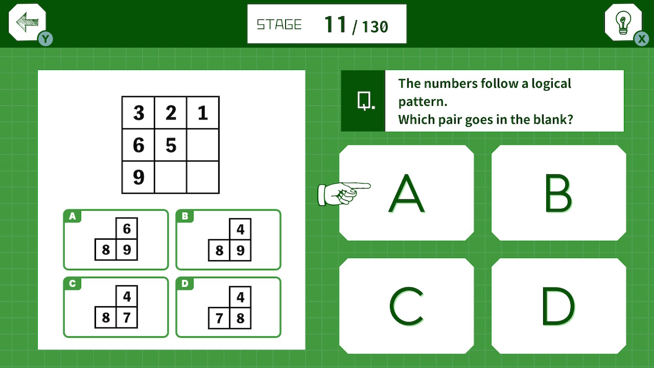 Pattern Thinking Puzzle Build It Before 10