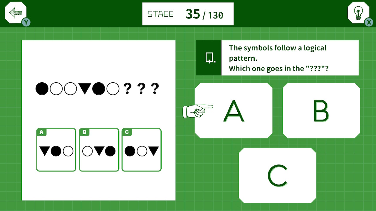 Pattern Thinking Puzzle Build It Before 10