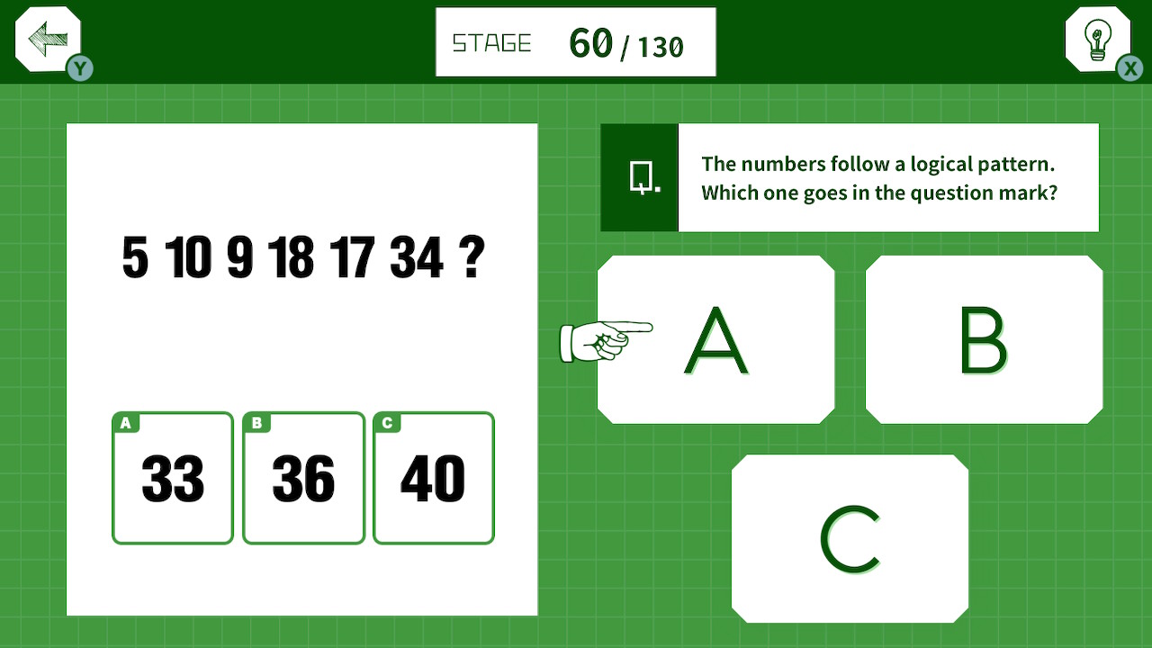 Pattern Thinking Puzzle Build It Before 10