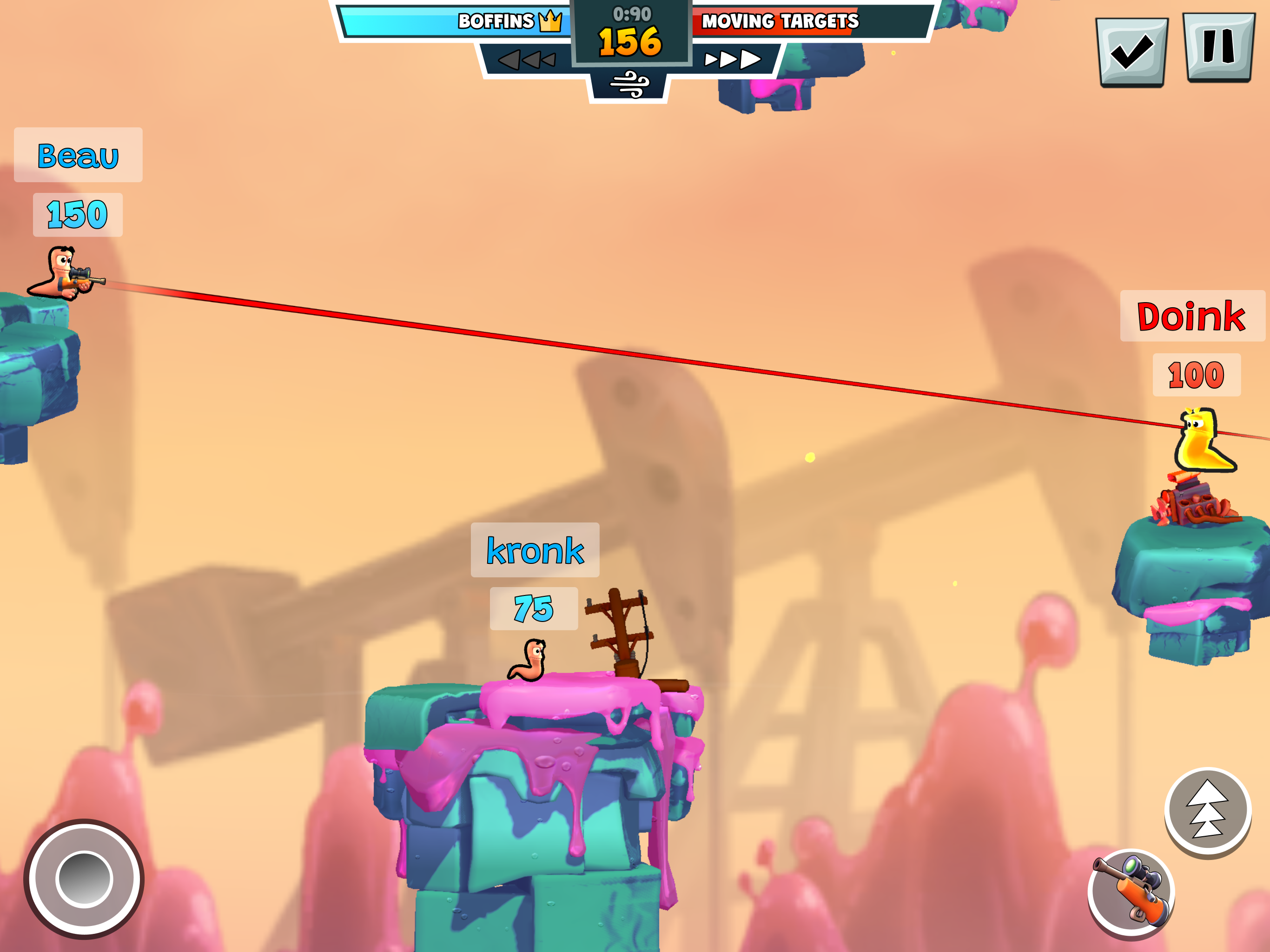 Worms Across Worlds