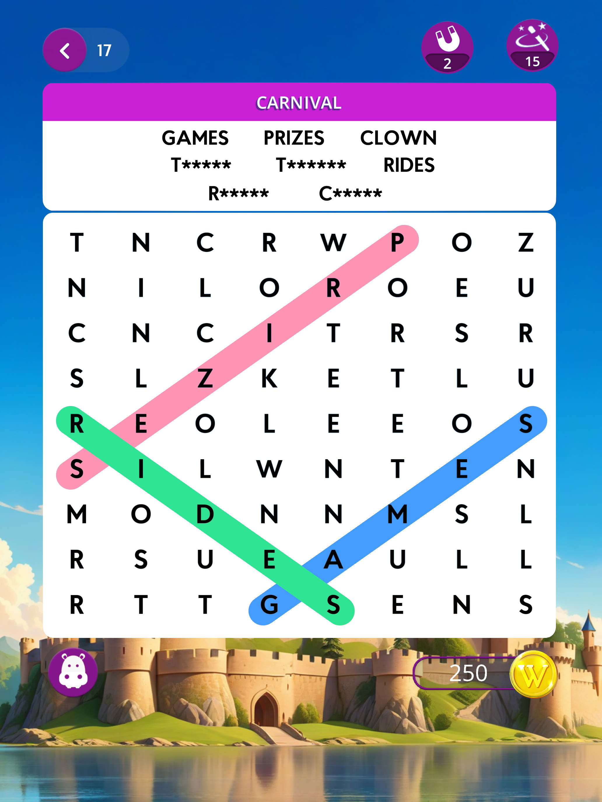 Words of Wonders: Search