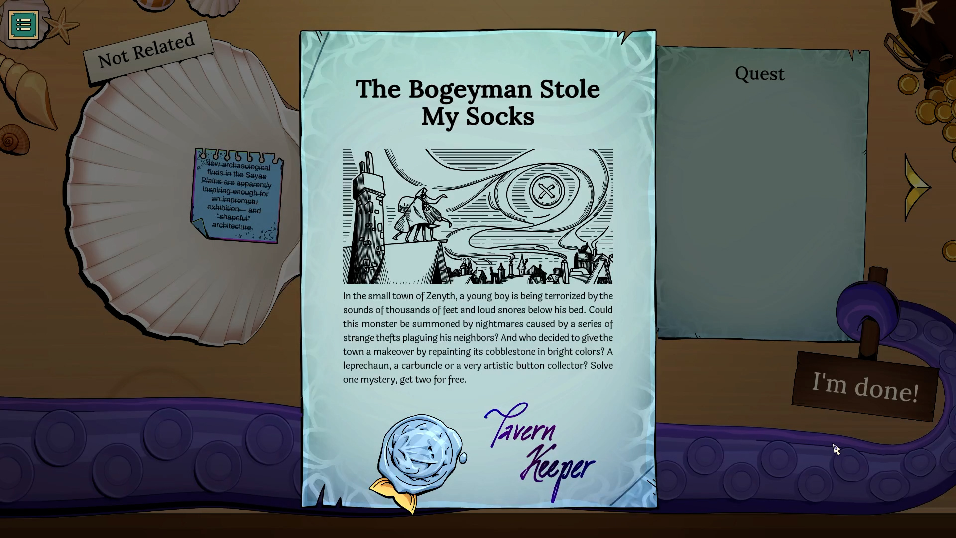 Tavern Talk Stories: Dreamwalker