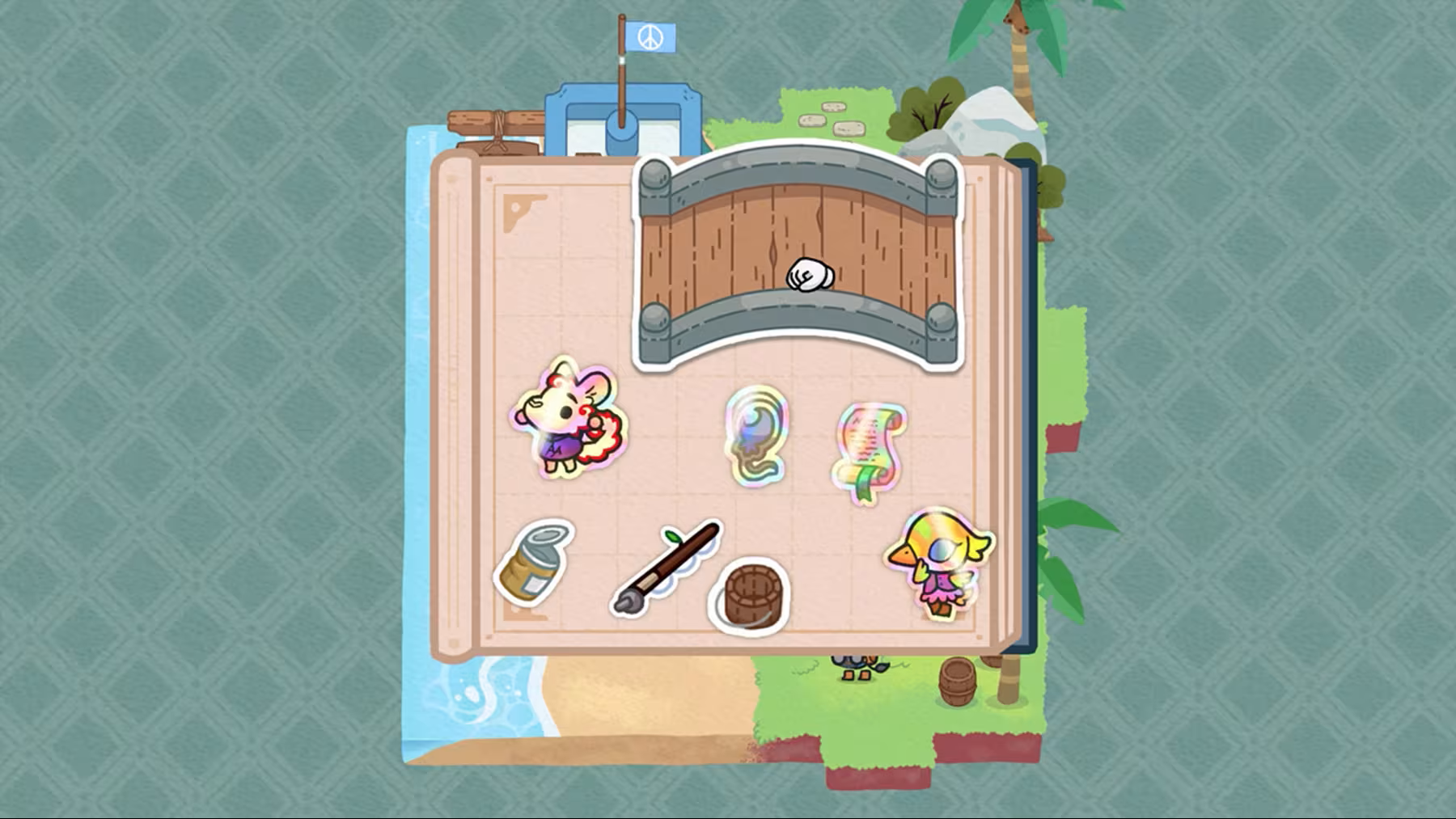 A Tiny Sticker Tale: Magic Book Edition