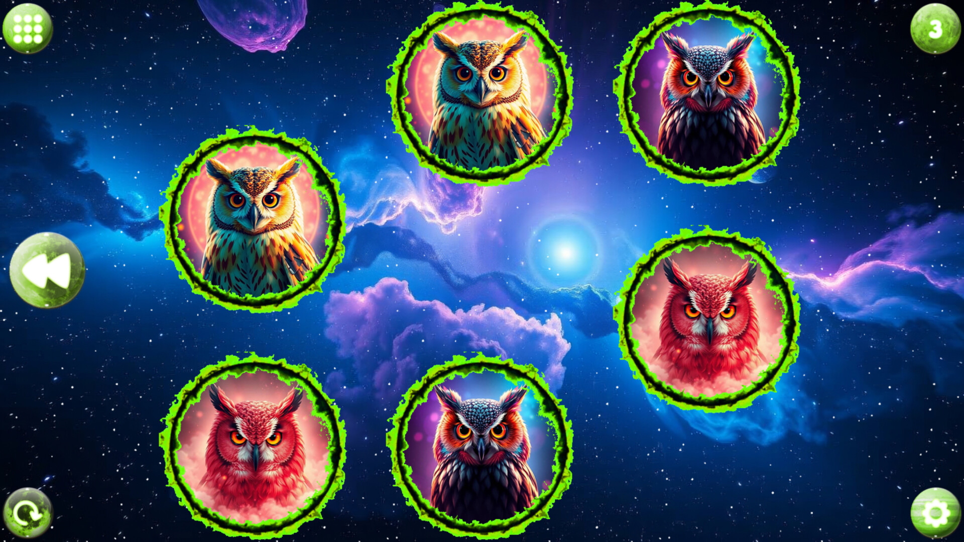 Space Memory: Owls
