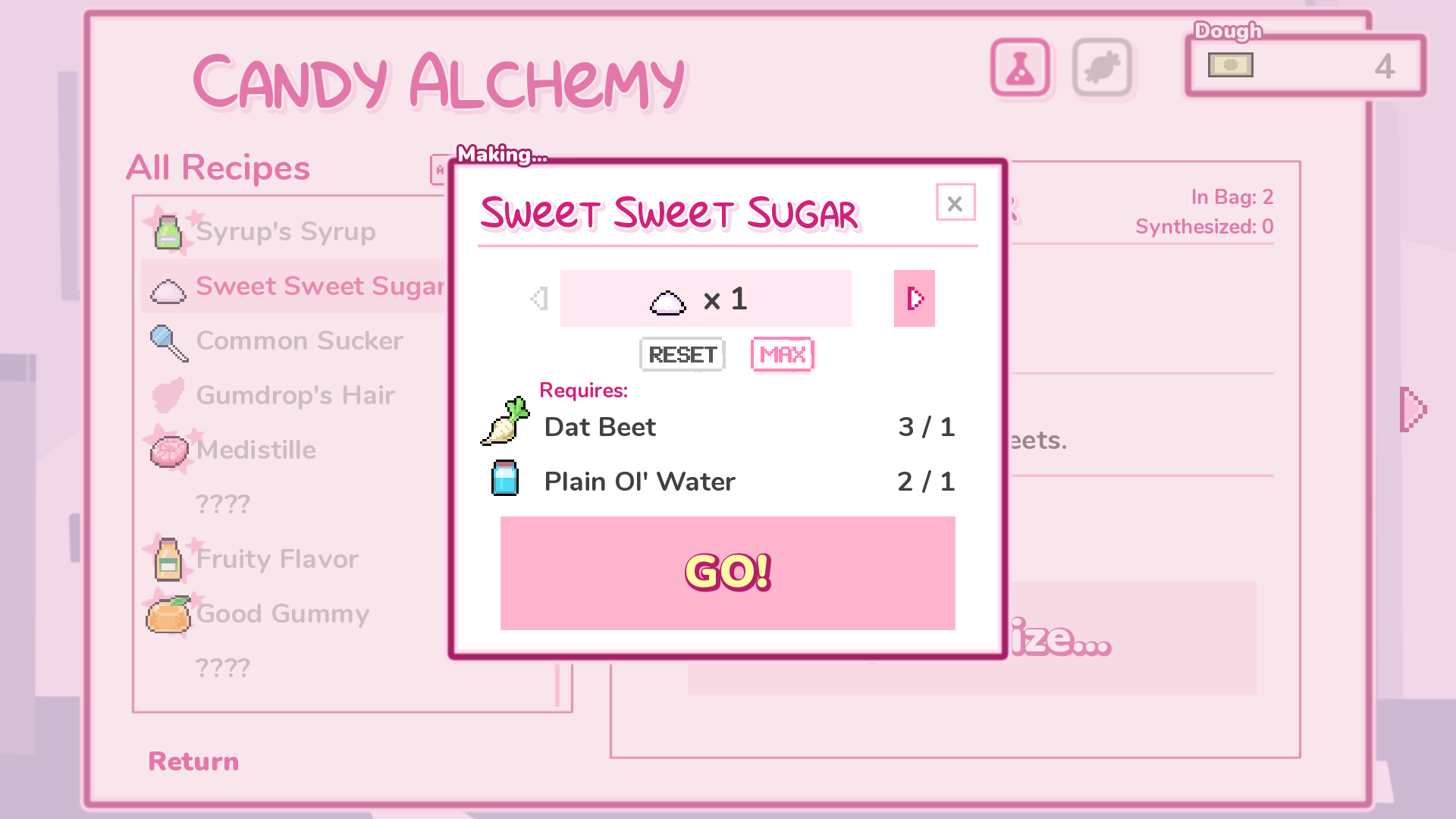 Syrup 2: Candy Alchemy RPG