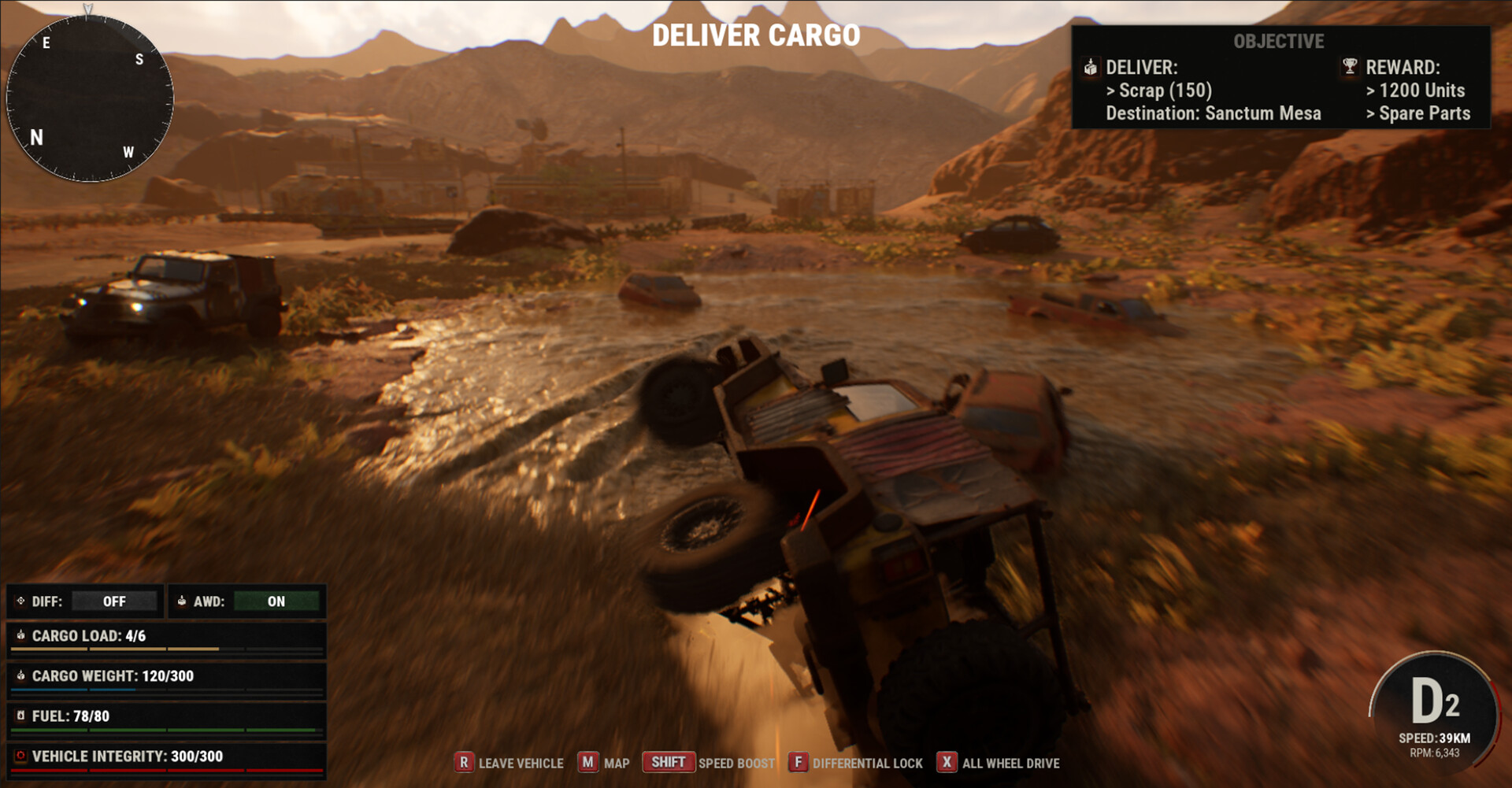 Cargo: Co-Op Delivery Simulator in Post Apocalyptic World