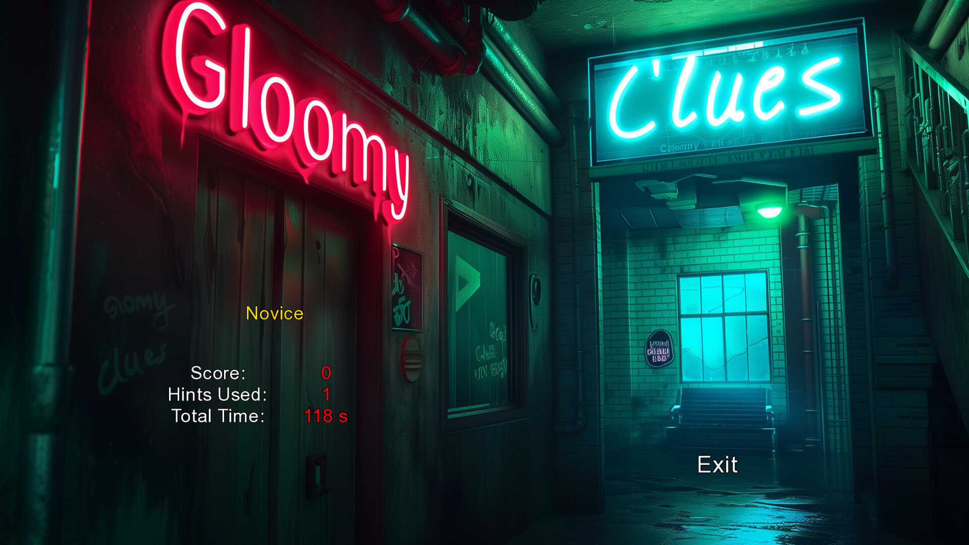 Gloomy Clues