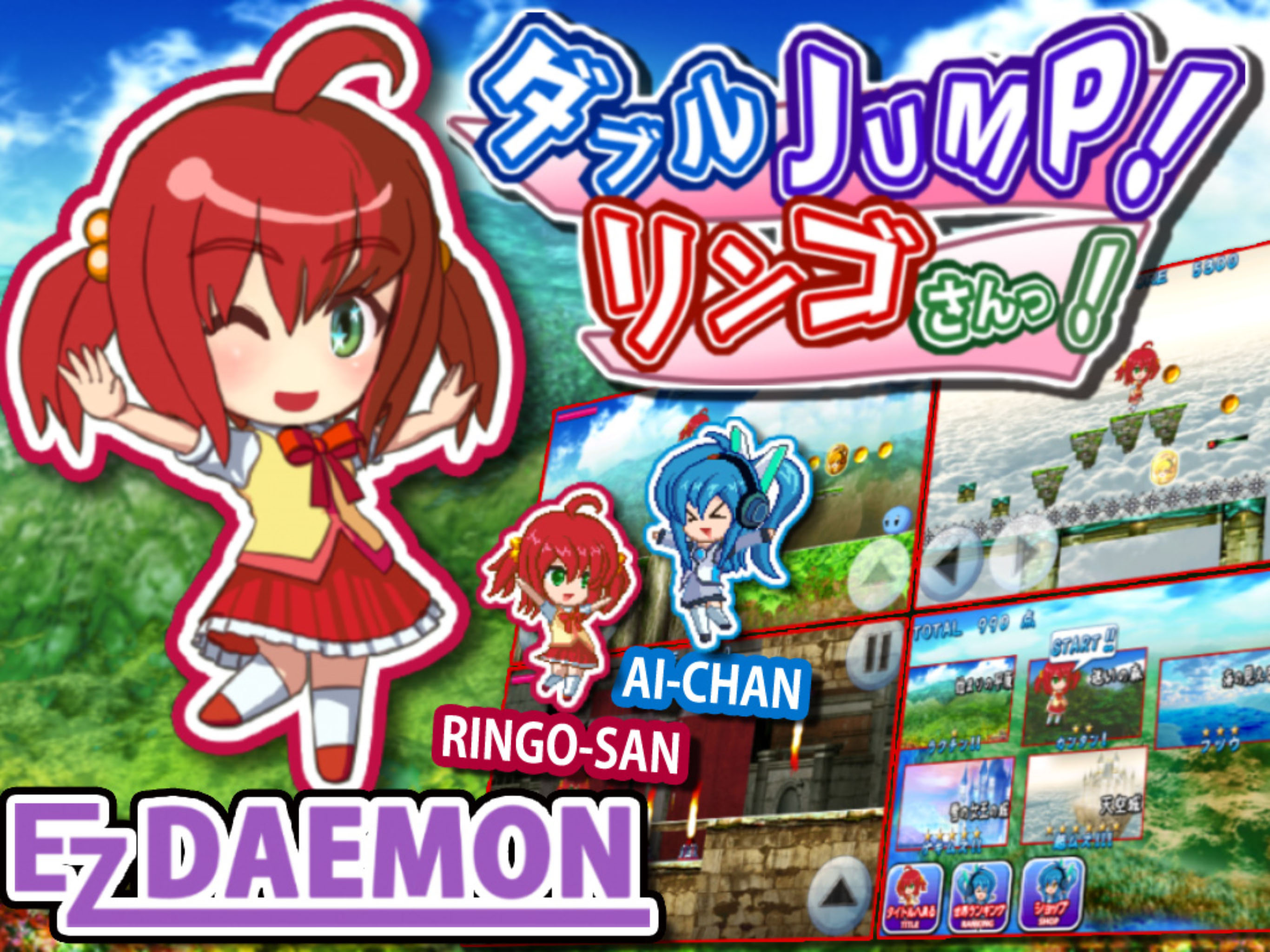 Double Jump Ringo Run Action Ranking