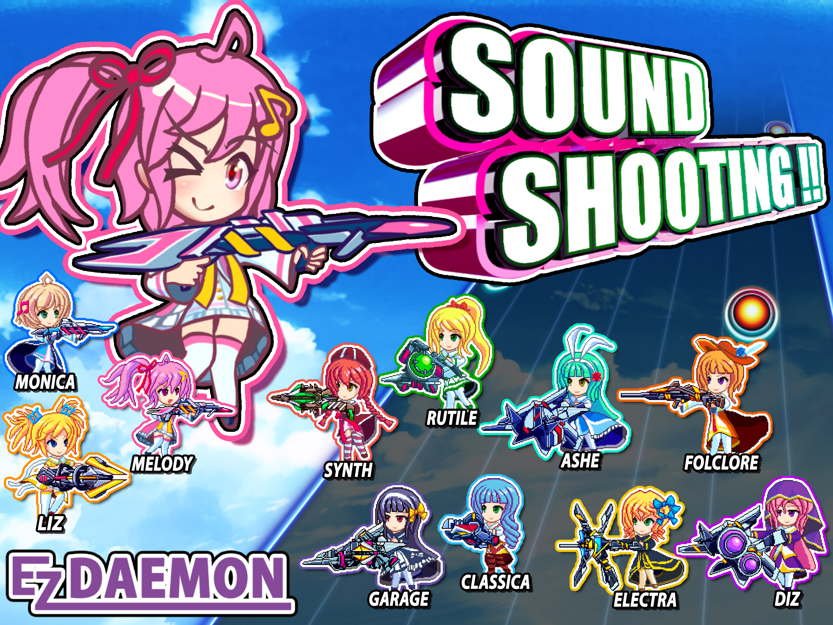 Sound Shooting!! Rhythm Shooter