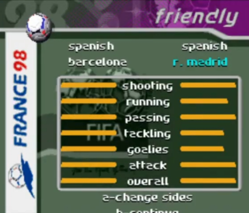 FIFA: Road to World Cup 98