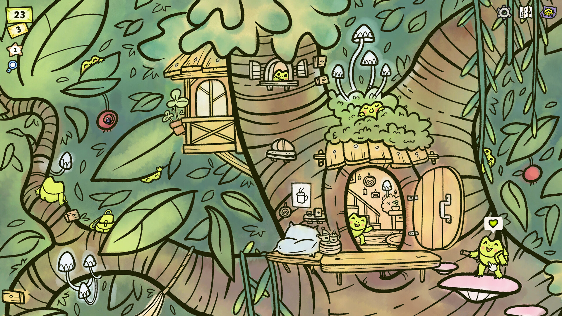 Find My Frogs: Branches