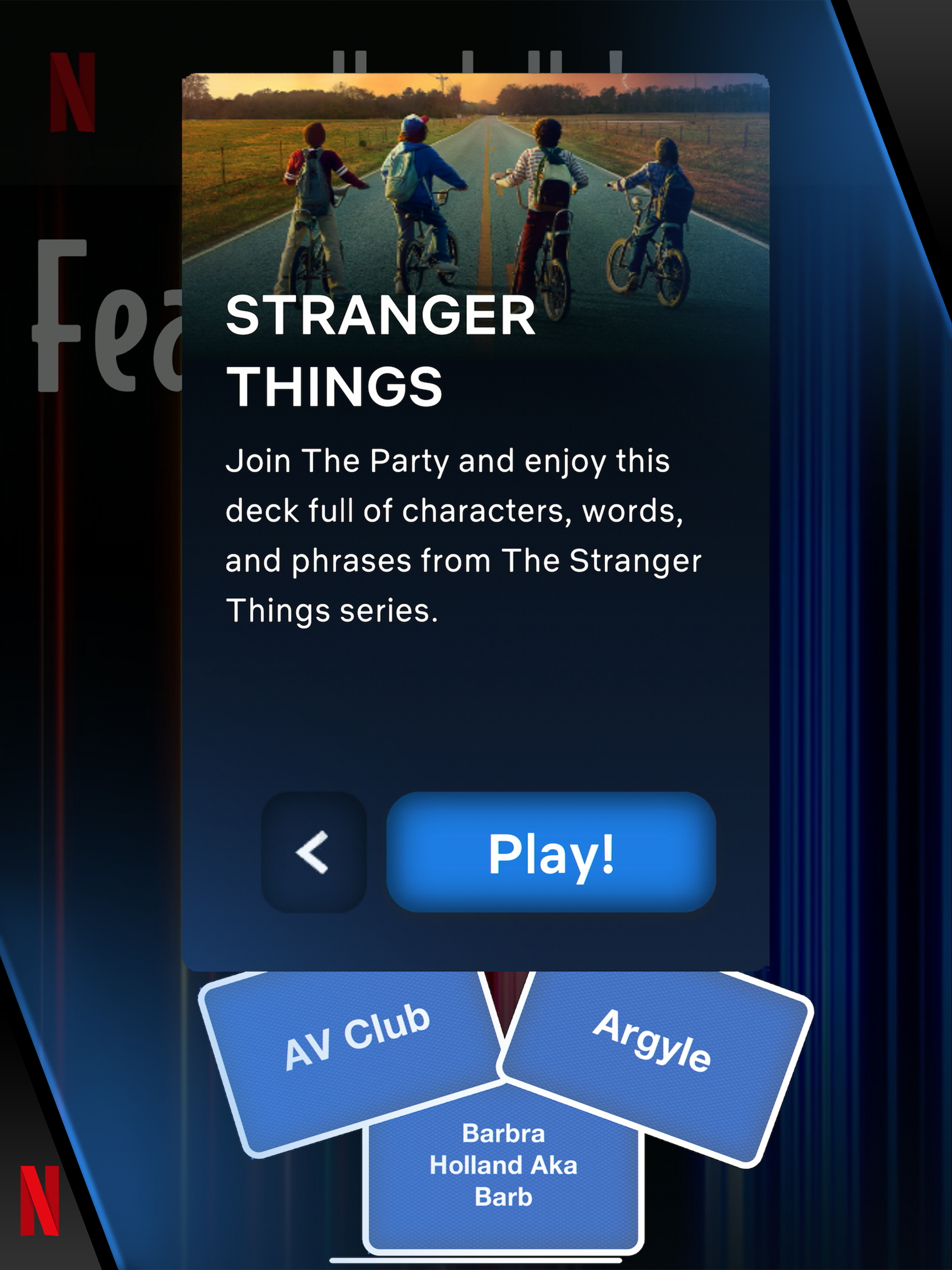 Heads Up! Netflix Edition