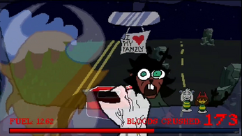 Asgore Runs Over Dess: The Game