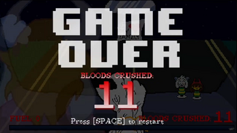 Asgore Runs Over Dess: The Game