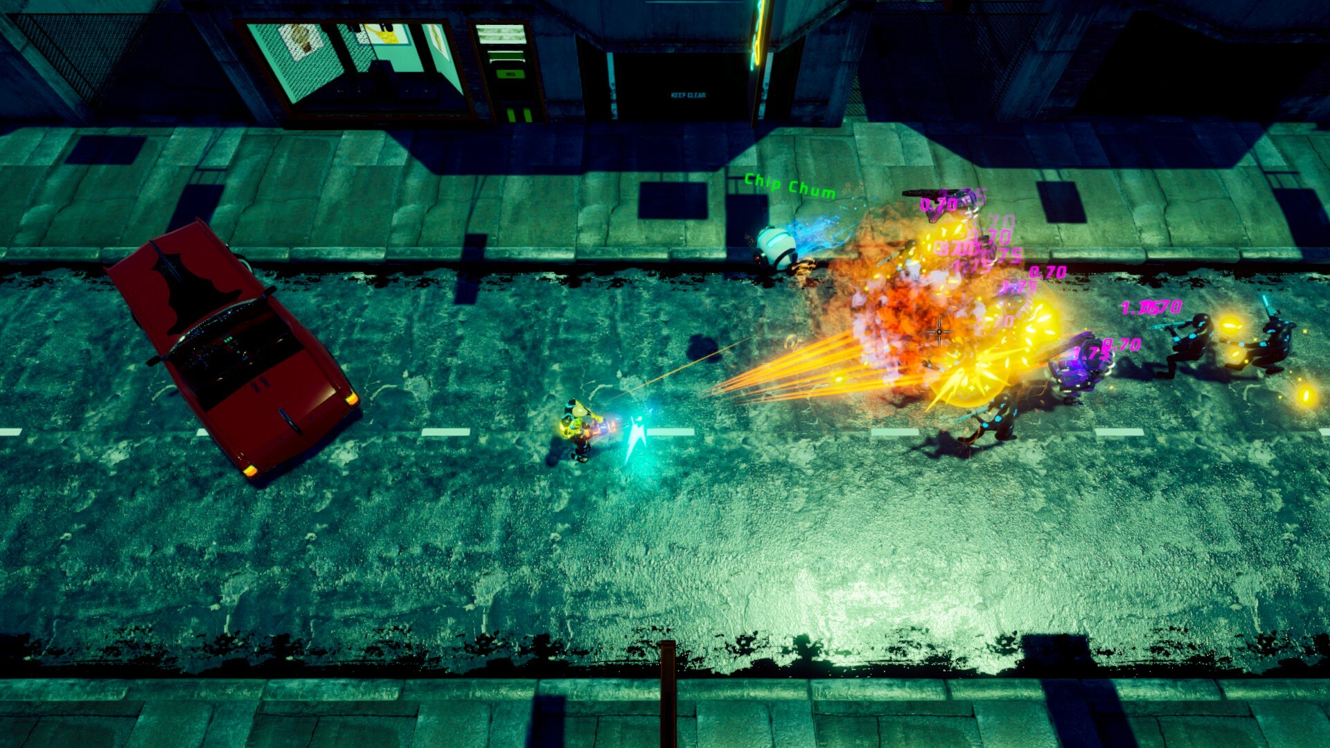 Digital Eclipse: Cyberpunk Survivor