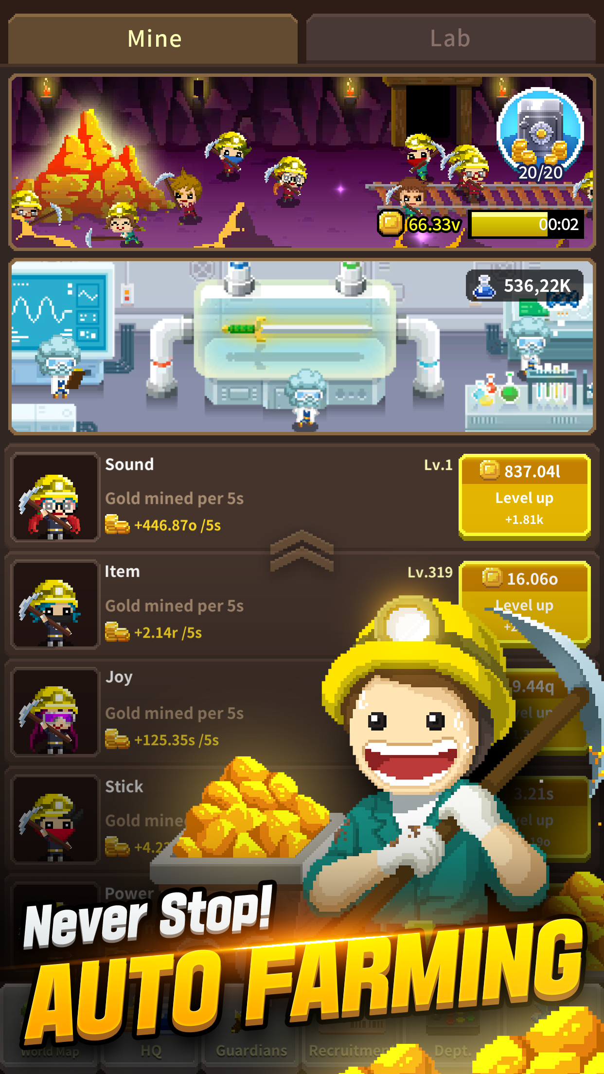 Idle Guardians: Never Die