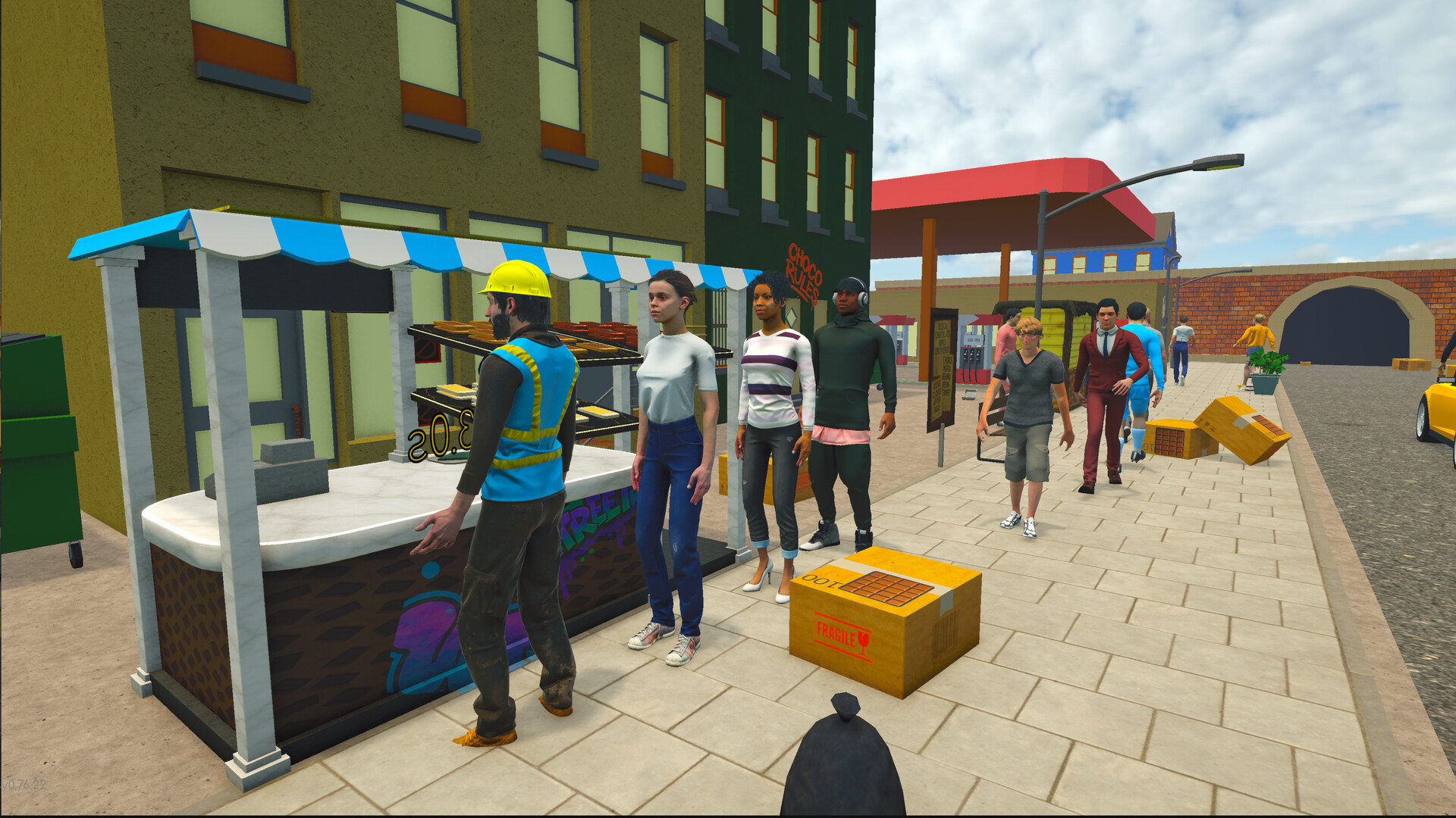 Choco Kiosk Simulator