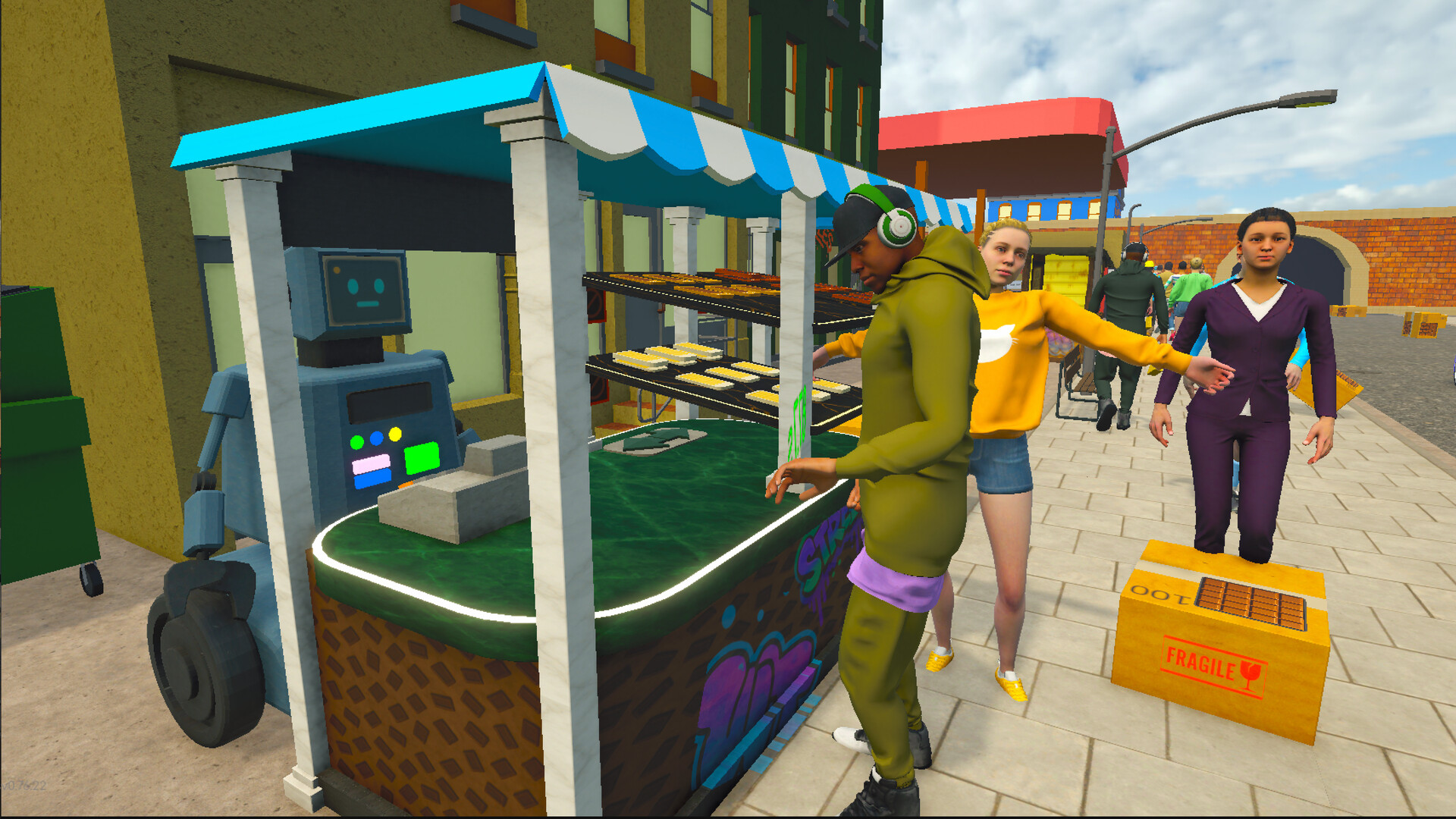 Choco Kiosk Simulator
