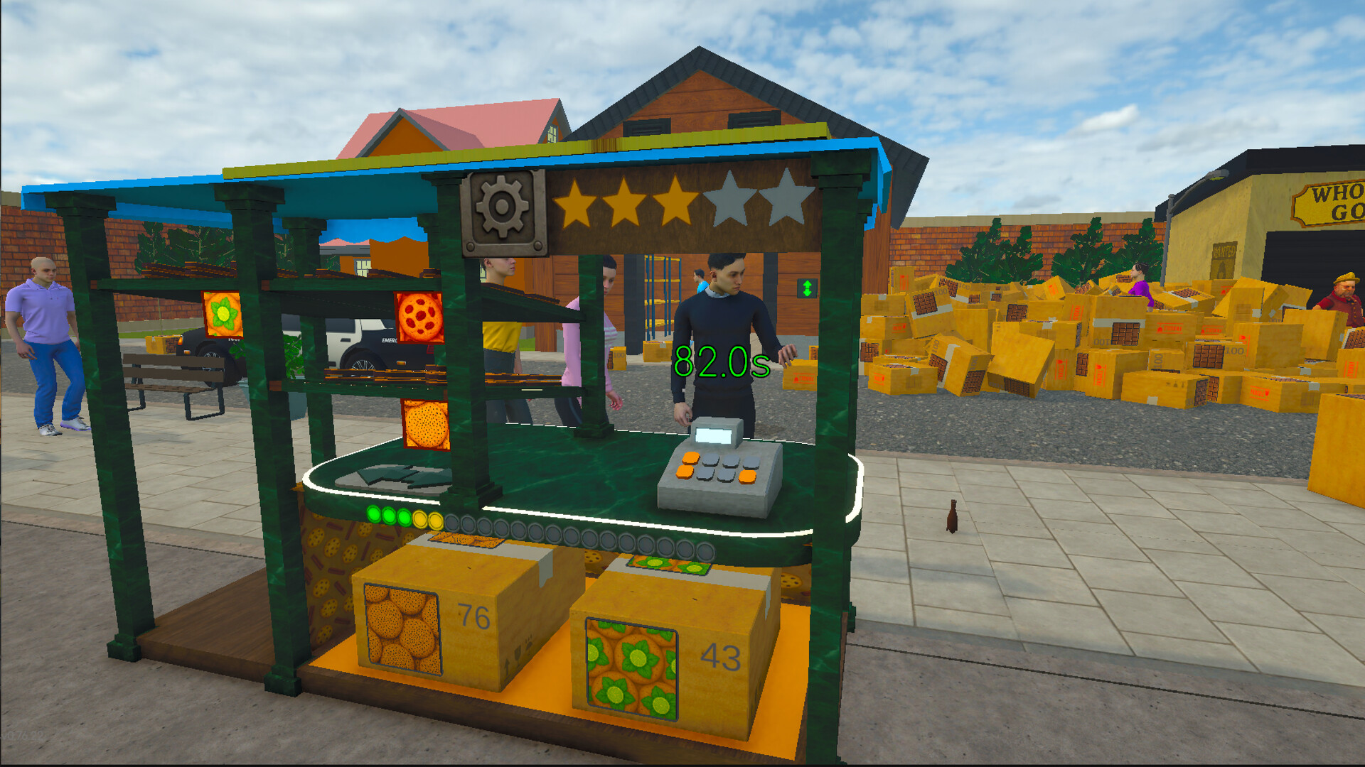 Choco Kiosk Simulator