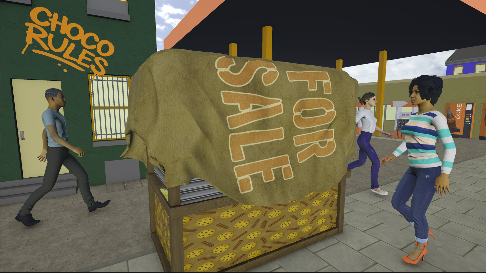 Choco Kiosk Simulator
